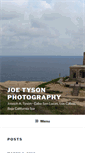 Mobile Screenshot of joetysonphotography.com